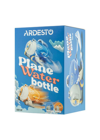 Бутылка для воды Plane AR2255RB 550 мл синяя Ardesto (360651918)