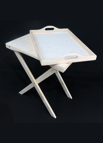 Столик розкладний з дерева Мюррей бланже (СУН-000201) No Brand (328961021)