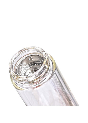 Термос со стеклянной колбой с двойными стенками и ситечком 330 мл HP-14-39BL Yiwu (372716395)