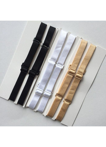 12 мм комплект бретелів для білизни - бежевий Plus-plus (352747480)