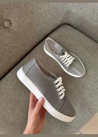 Серые женские кеды Prellesta