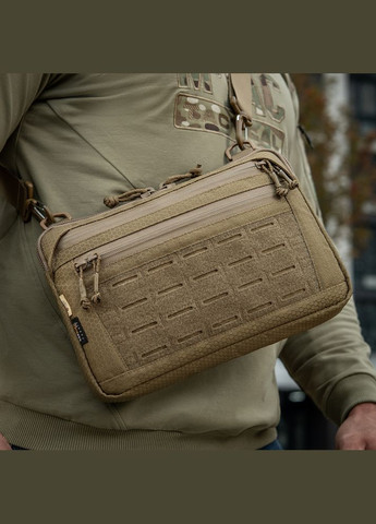 Сумка Admin Bag Medium Elite з липучкою Hex Coyote M-TAC (315147424)