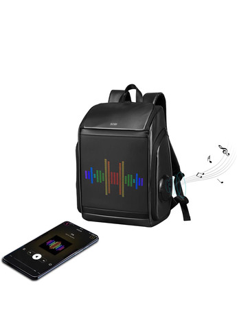 Рюкзак Pixel SB9710 Black з LED екраном Sobi (342369728)
