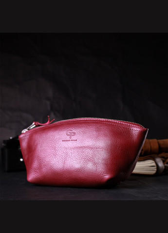 Удобная женская кожаная косметичка 16792 Grande Pelle (298568879)