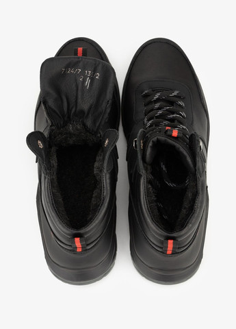 Черные зимние ботинки мужские 7124-7-135 черный shop (2000904401161) Konors