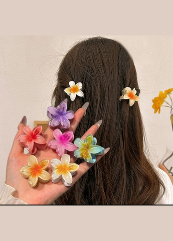 Заколка-крабік квітка маленька China (351897592)