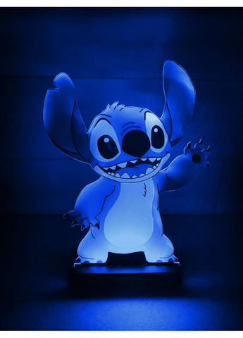 Ночник Стич с регулировкой света через пульт ДУ Creative (355392181)