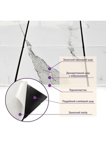 Самоклеюча PET мозаїка 30*30CM*4MM (D) SW-00002444 Sticker Wall (366447394)