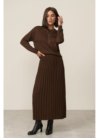 Коричневый демисезонный полувер пуловер Triko Bakh