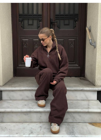 Теплый зимний костюм Вельвет на меху Україна (366469430)