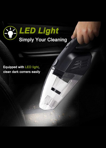 Пылесос автомобильный проводной 5 120Вт для сухой и влажной уборки Grikey (336212271)