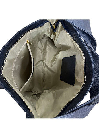 Сумка женская кожаная темно-синяя (Д/Ш/В) 35/8/36 (см) Felicita (336377574)