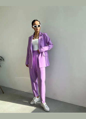 Сиреневый женский костюм No Brand (343277096)
