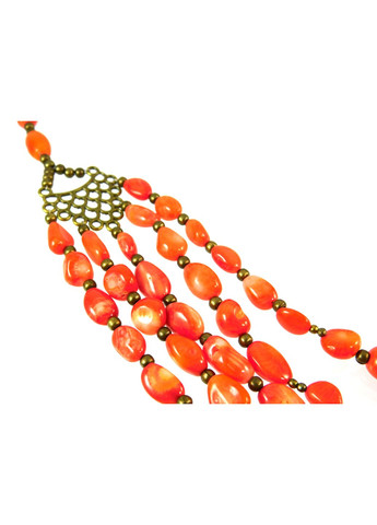 Намисто "Монеточка" Корал Fursa fashion (322314432)