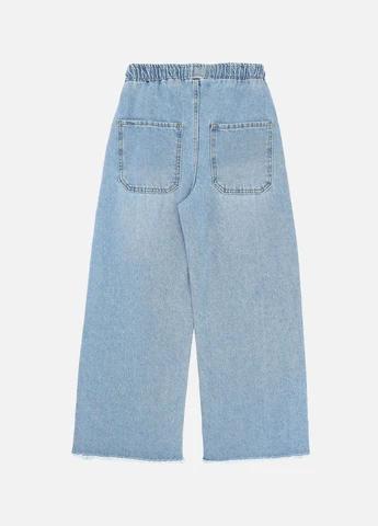 Джинси wide leg для дівчинки колір блакитний ЦБ-00280766 Ada Yildiz (343414431)