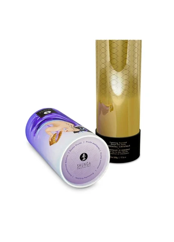 Пенящаяся соль для ванны Dead Sea salt Oriental Crystals — Exotic Fruits (500 г) Shunga (303906285)