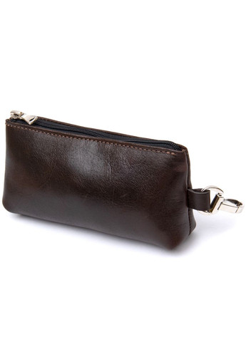 Кожаная ключница 11381 Коричневый Grande Pelle (331911293)