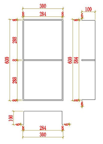 Полка для душа металлическая встроенная белая 60 см Nett YW-60 (352261573)