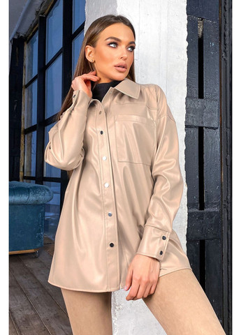 Бежевая рубашка Seventeen