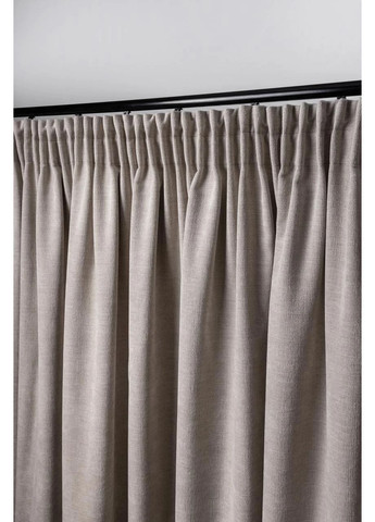 Шторы из матового шенила 2шт. 2,5м х от 2,5м до 3м HYGG (370367084)