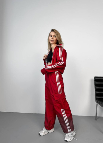 Стильный женский костюм с плащевками и брюками джогерами. Tik-Tak (322647518)