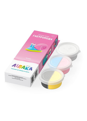 Набір пластиліну, що самостійно твердіє, Ліпака - Гастропода Lipaka (322580702)