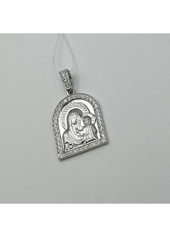 Православна ладанка срібна "Богородиця Казанська" 3,5 г No Brand (369737111)