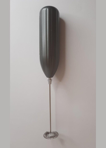 Капучинатор с подставкой на батарейках 2АА серый No Brand (313588035)