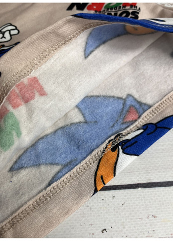 Бежева піжама дитяча на хлопчика бежевий (1224) світшот + брюки CITCIT