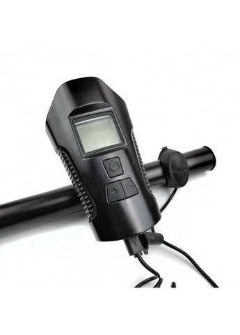 Велосипедный передний фонарь фара FY-317 с сигналом и велокомпьютером No Brand (331640447)