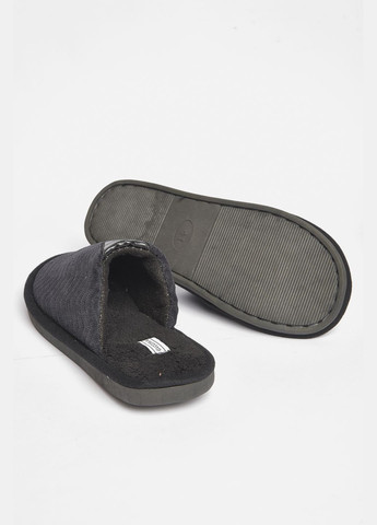 Капці кімнатні чоловічі чорного кольору Let's Shop (302660736)
