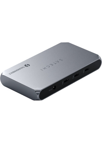 Адаптер Thunderbolt 4 Slim Pro Space Gray Satechi (302652170)