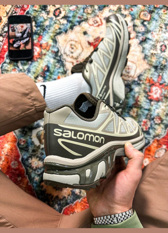 Коричневі Осінні кросівки чоловічі і жіночі salomon xt-6 gore-tex brown | саломон хт-6 коричневі No Brand