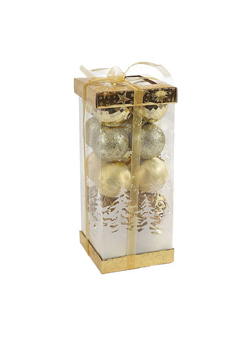 Набір новорічних куль, 20 шт. колір різнокольоровий ЦБ-00263696 No Brand (317291212)