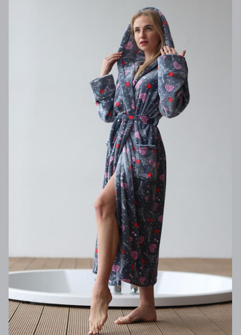 Халат з Капюшоном М'який затишний Шарпей No Brand (315429390)