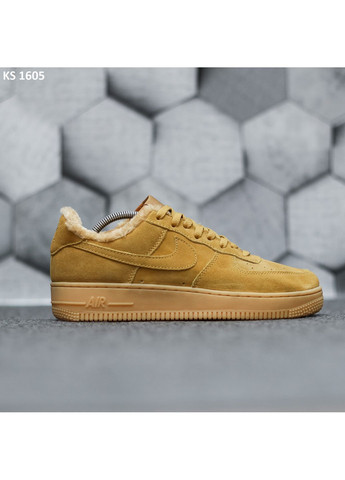 Комбіновані Осінні кросівки чоловічі nike air force 1 07 mid lv8 sandy найк аір форс 1 преміум No Brand