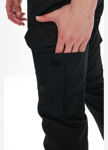 Черные повседневный, кэжуал демисезонные прямые брюки Intruder