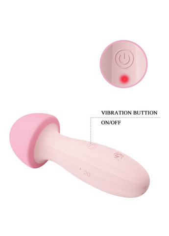 Вібратор на акумуляторі у вигляді грибочка Pretty Love "Mushroom" LyBaile (302437410)