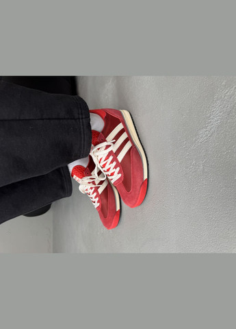 Червоні Осінні кросівки чоловічі і жіночі adidas sl 72 red | адідас сл 72 червоні No Brand