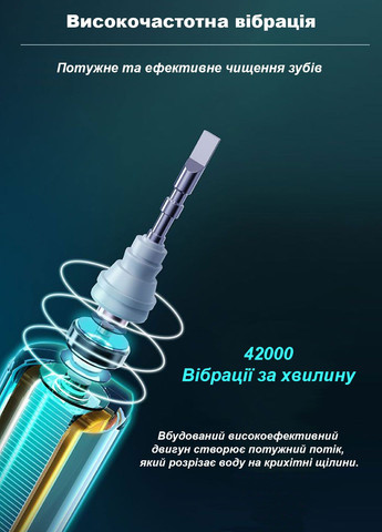 Электрическая зубная щётка Sonic A6s Black FUPAI (330823673)