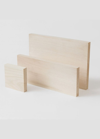 Доска из липы – заготовка для резьбы 12х12х1,7 см Вироби майстрів Заготовка (315932447)