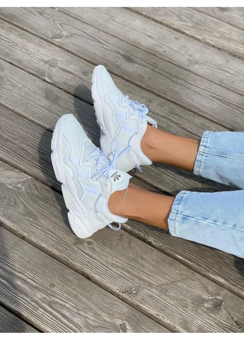 Бежеві Осінні кросівки чоловічі adidas ozweego adiprene pride white 1 адідас озвіго No Brand