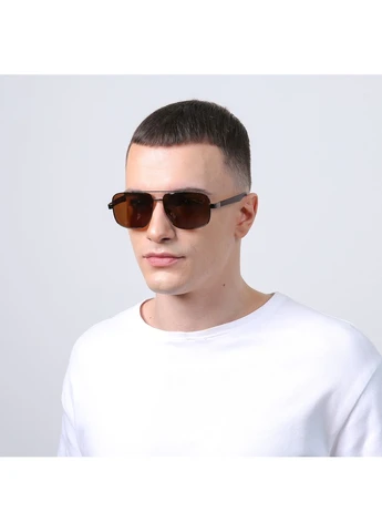 Сонцезахисні окуляри з поляризацією Класика чоловічі 732-841 LuckyLOOK 732-841М (322855504)
