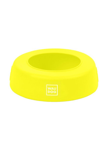 Миска-непроливайка WAUDOG Silicone 1 л жовтий No Brand (363199062)
