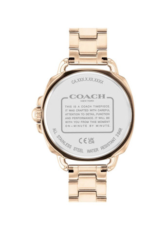 Часы Coach 14504158 Women's Rose Gold Ionic Plated Steel (355245005)