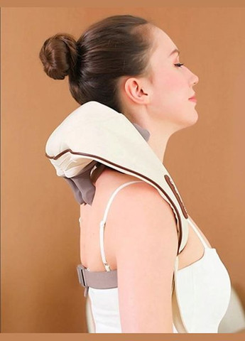 Аккумуляторный массажер JBY-820 52755 для шеи, спины и тела электрический с подогревом для воротниковой зоны No Brand (317309361)