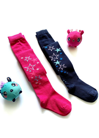 Колготки дитячі. Зірки. Колір: Фуксія. Крокус (338427281)