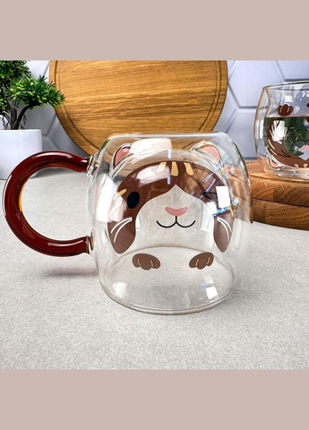 Чашки с двойными стенками 2 шт 280 мл Рыжий Пёс Ardesto (322772679)