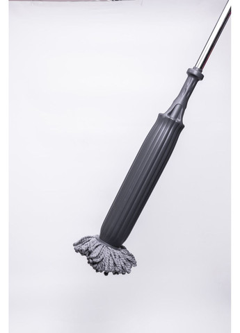 Швабра для миття підлоги кругла Синій універсальна для прибирання будинку або офісу з металевою ручкою ProDobro (364189712)