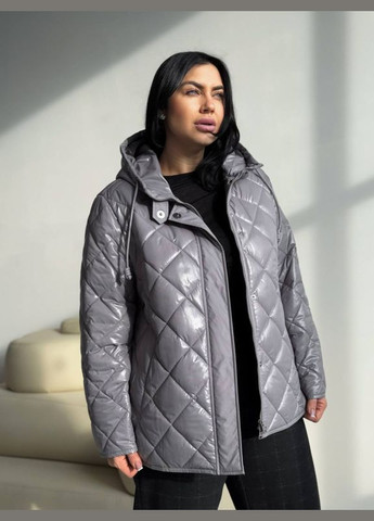 Сіра демісезонна куртка юстина куртка-лайнер Mirage